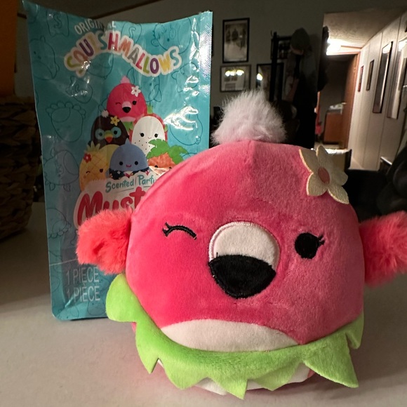 Squishmallows Toys New Squishmallow Cookie The Flamingo 5 Inch